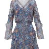 Women VERONICA BEARD Dresses | Camden Dress Blue Multi