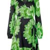 Women STINE GOYA Dresses | Rania Dress Black/Green