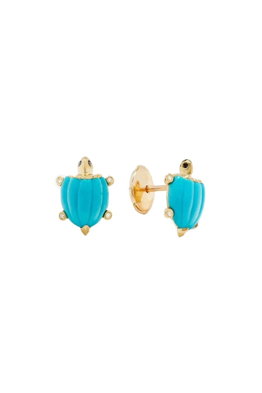 Women YVONNE LEON Earrings | Turtle Earrings Turquoise