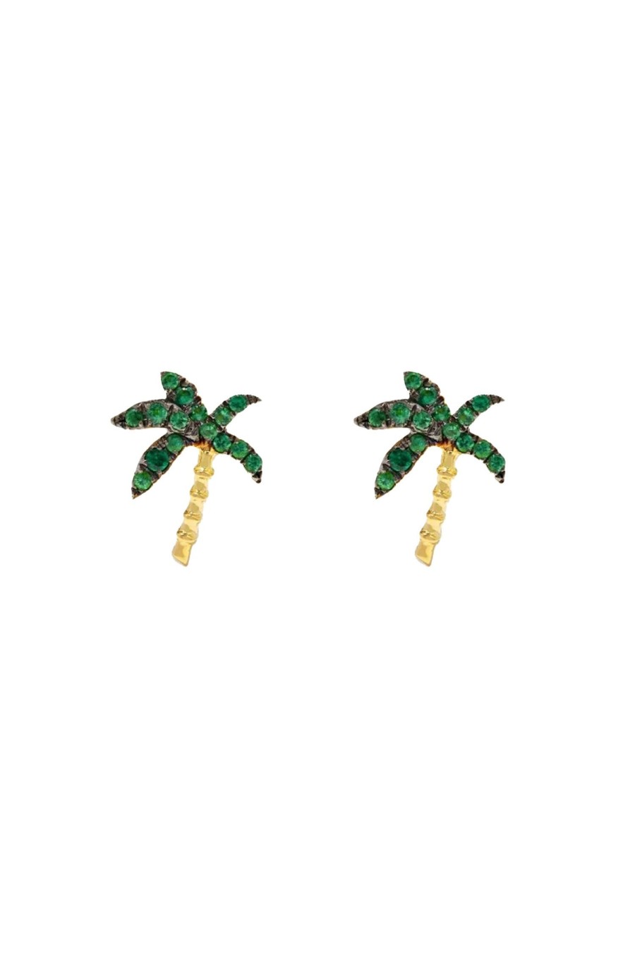 Women YVONNE LEON Earrings | Palm Tree Earrings Gold