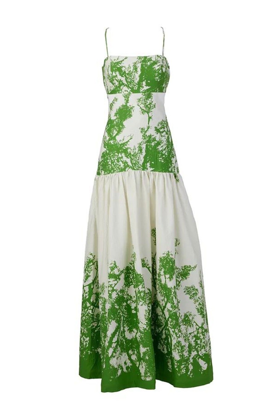 Women SILVIA TCHERASSI Dresses | Shannon Dress Green/White