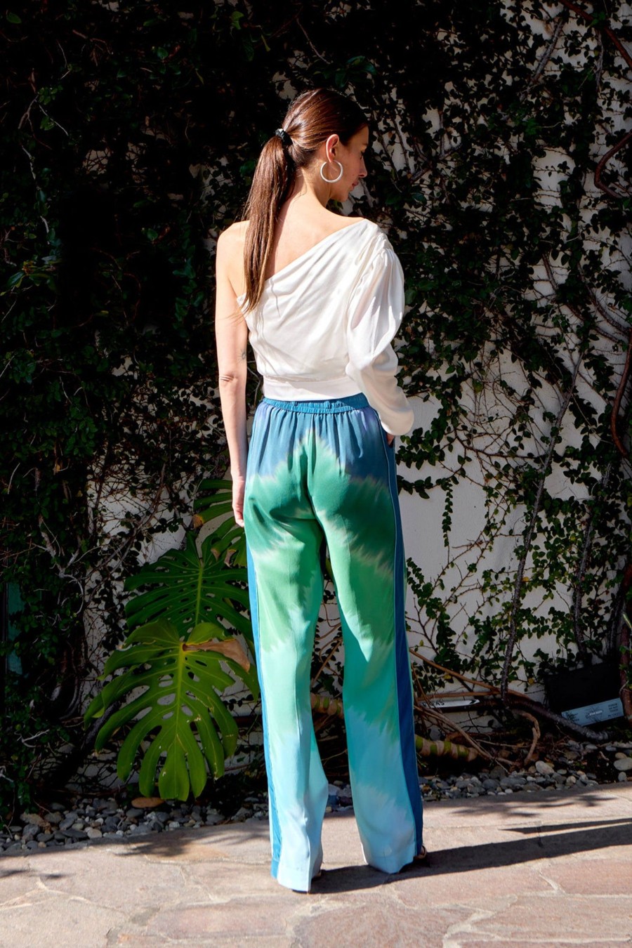 Women F.R.S FOR RESTLESS SLEEPERS Pants | Athletic Pants Blue/Green