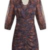 Women VERONICA BEARD Dresses | Kerri Dress Black Multi