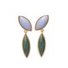 Women LIZZIE FORTUNATO Earrings | Petal Earrings Forest