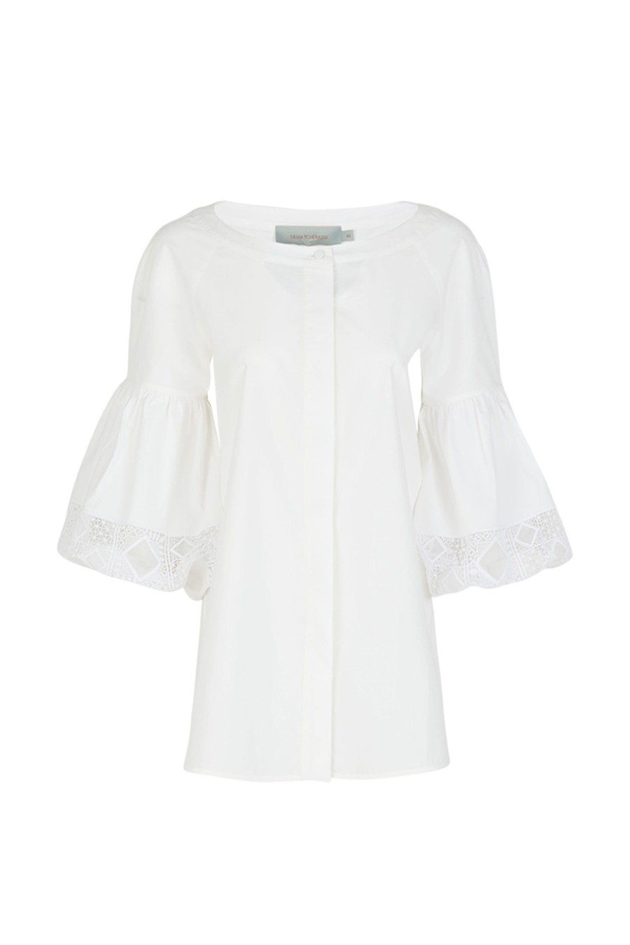 Women SILVIA TCHERASSI Tops | Alba Blouse White