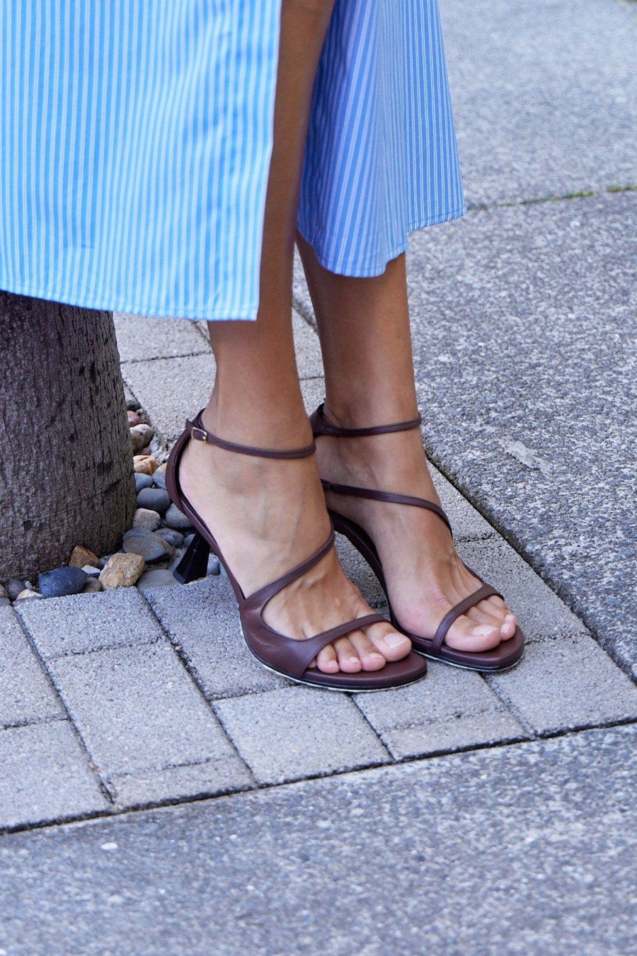 Women SOULIERS MARTINEZ Heels | Dakota Heel Dark Brown