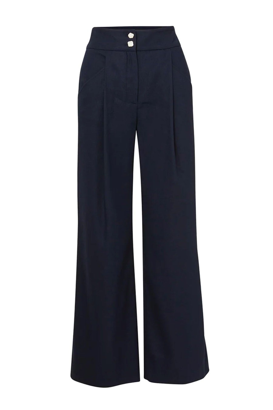 Women VERONICA BEARD Pants | Kuna Pant Navy