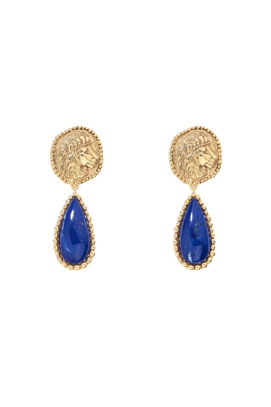 Women AURELIE BIDERMANN Earrings | Lucius Earrings Lapis