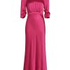 Women SALONI Dresses | Adele Dress Pink