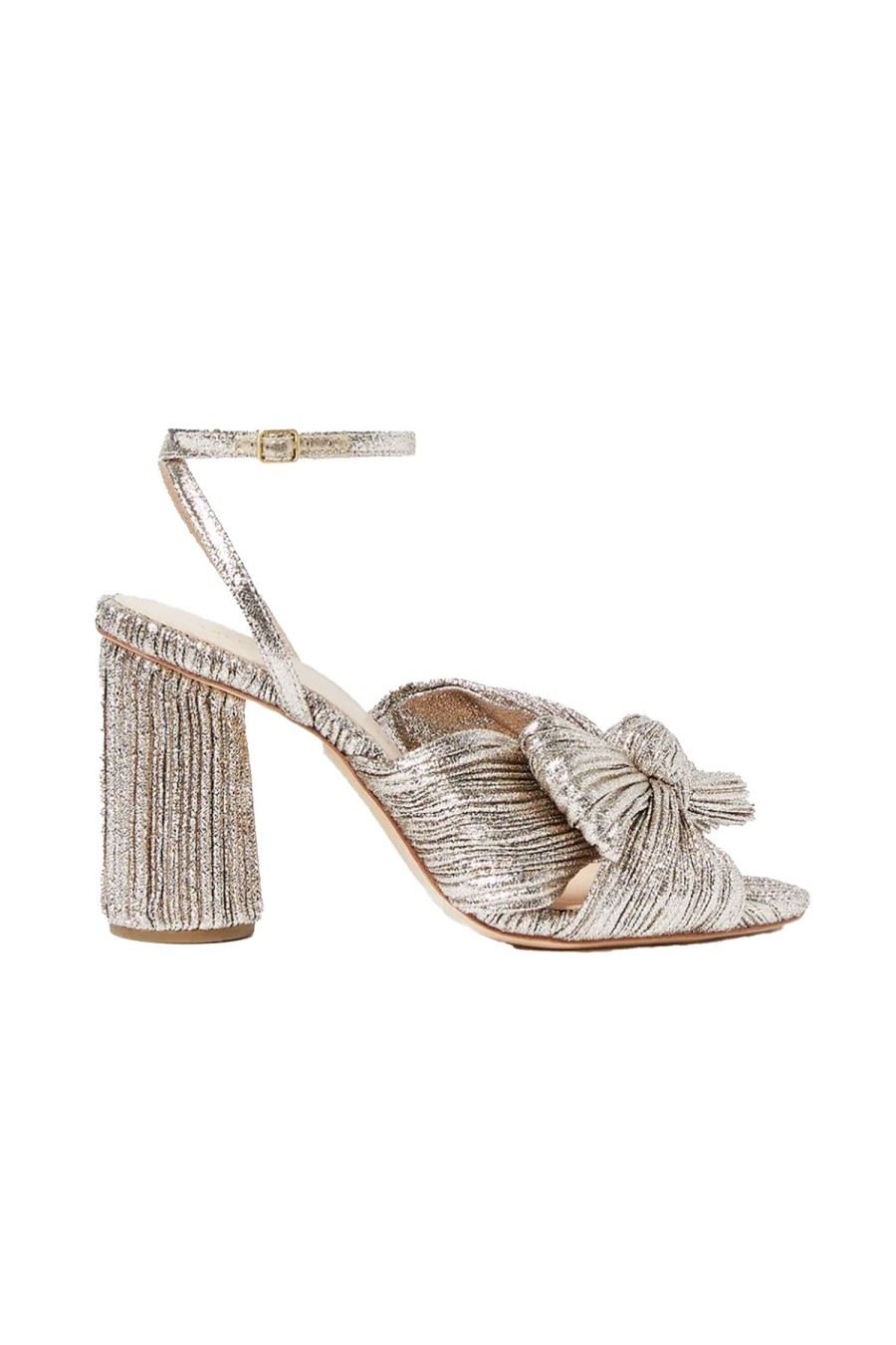 Women LOEFFLER RANDALL Heels | Camellia Bow Heel Champagne