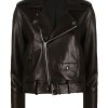 Women THEORY Jackets | Casual Moto Jacket Black