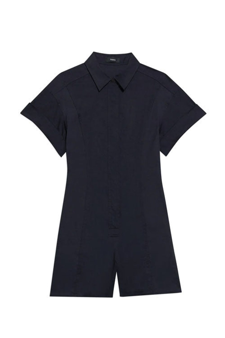 Women THEORY Jumpsuits | Shirt Romper Concord