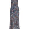 Women VERONICA BEARD Dresses | Dovima Dress Blue Multi