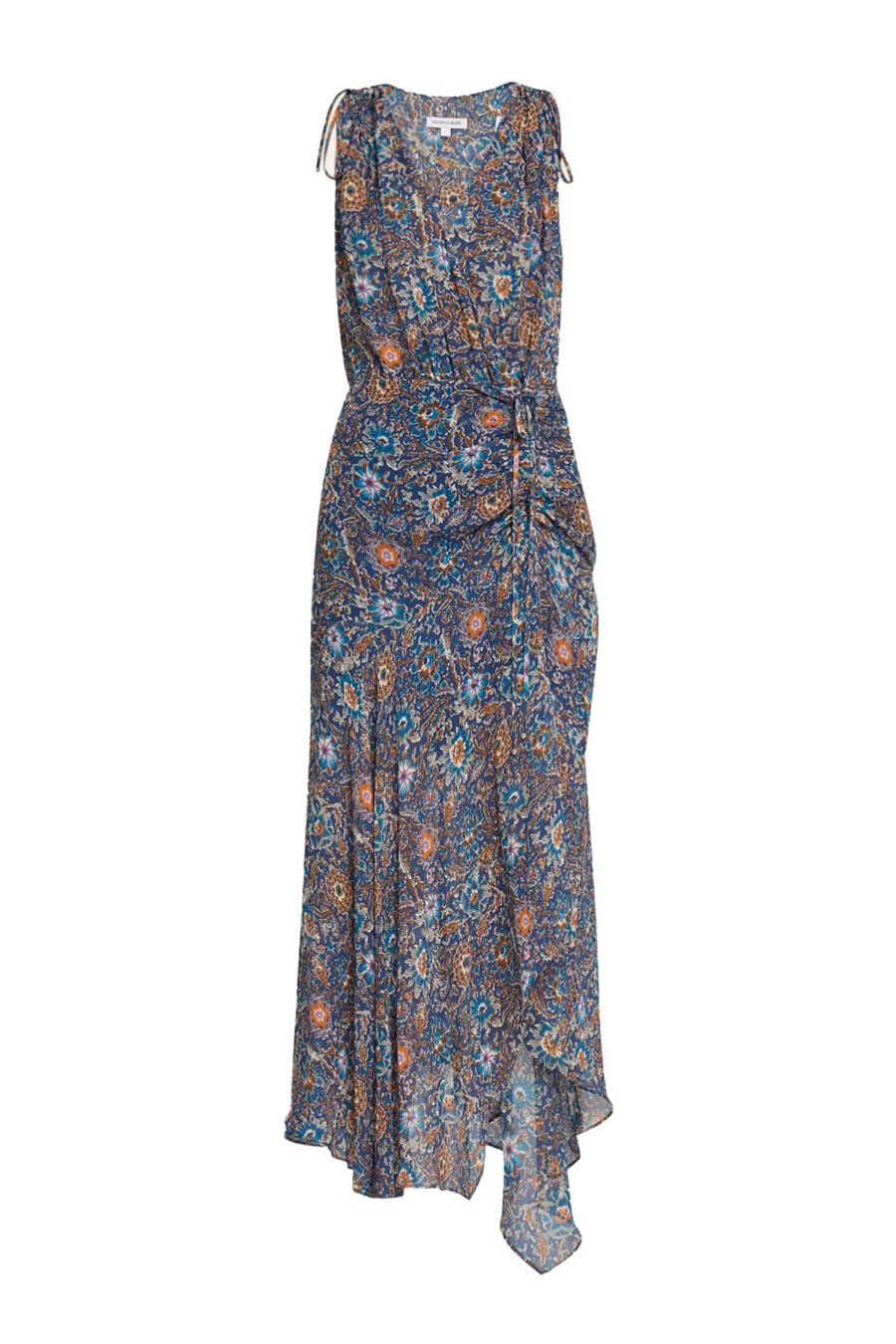 Women VERONICA BEARD Dresses | Dovima Dress Blue Multi