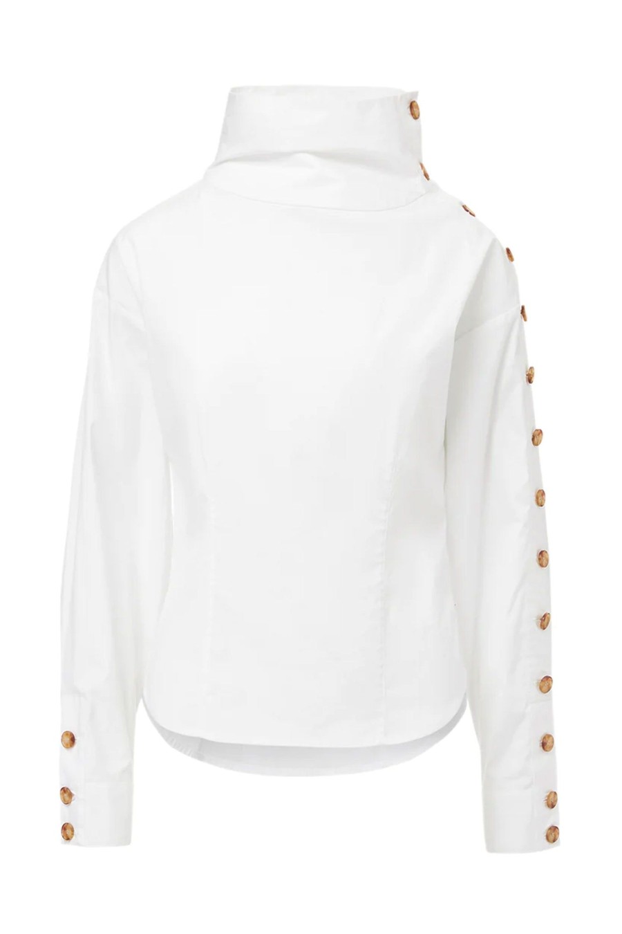 Women VERONICA BEARD Tops | Fauri Shirt White