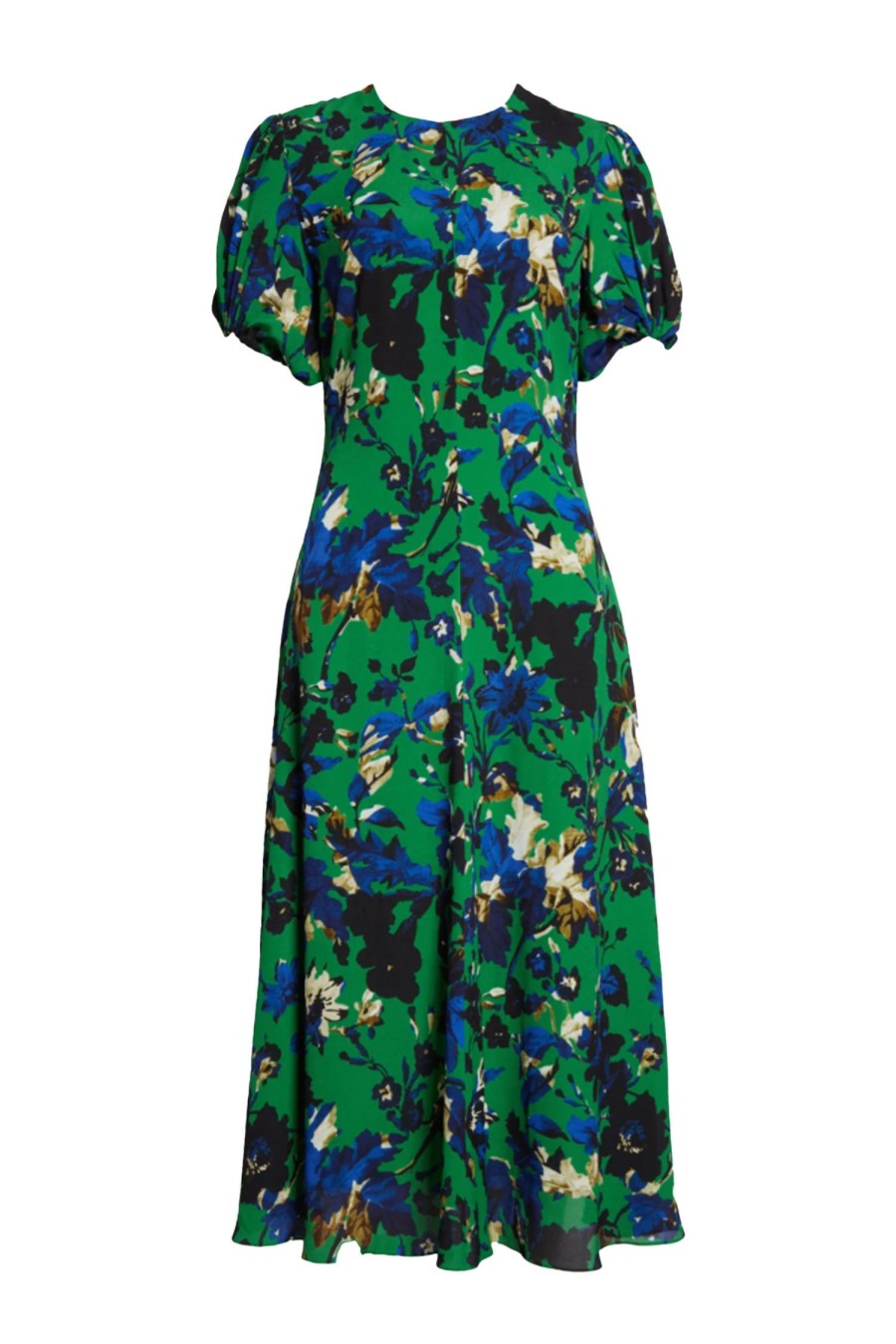 Women ERDEM Dresses | Asthall Crepe Dress Green