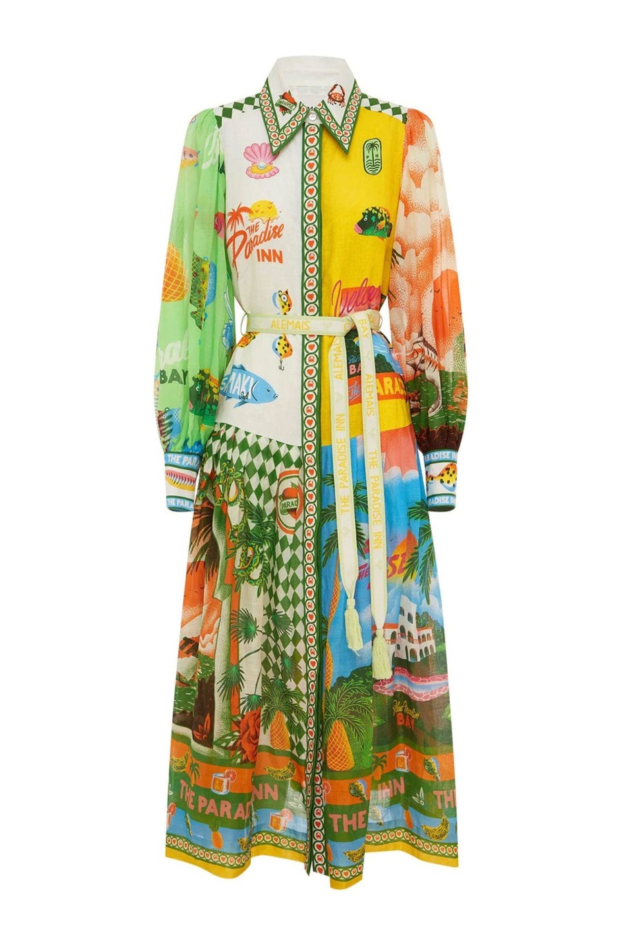 Women ALEMAIS Dresses | Paradiso Shirtdress Multi