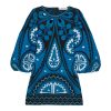 Women SEA Dresses | Gael Applique Tunic Dress Blue