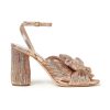 Women LOEFFLER RANDALL Heels | Camellia Bow Heel Dune