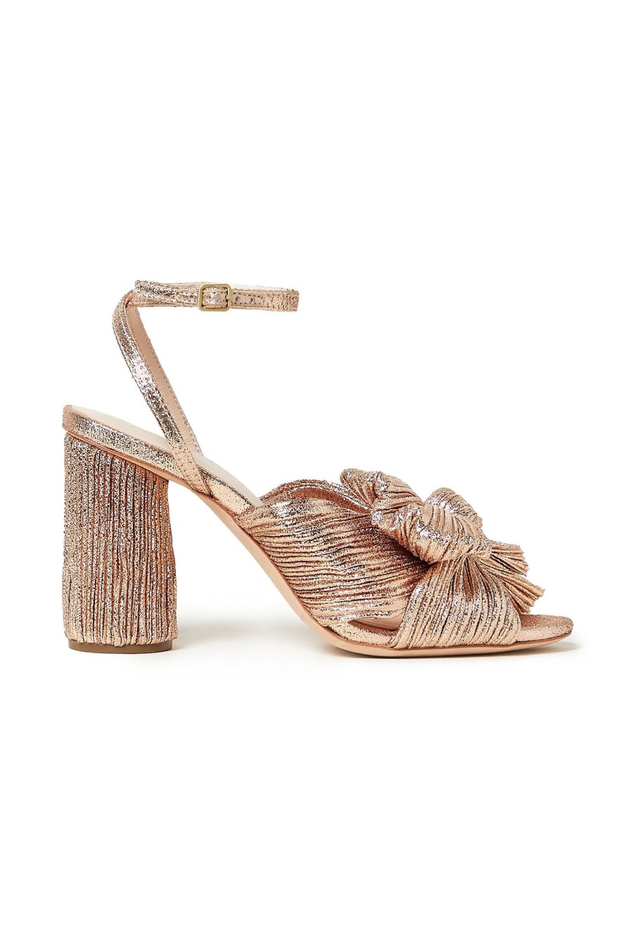 Women LOEFFLER RANDALL Heels | Camellia Bow Heel Dune