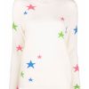 Women CHINTI AND PARKER Knitwear | Star Sweater Cream Multi