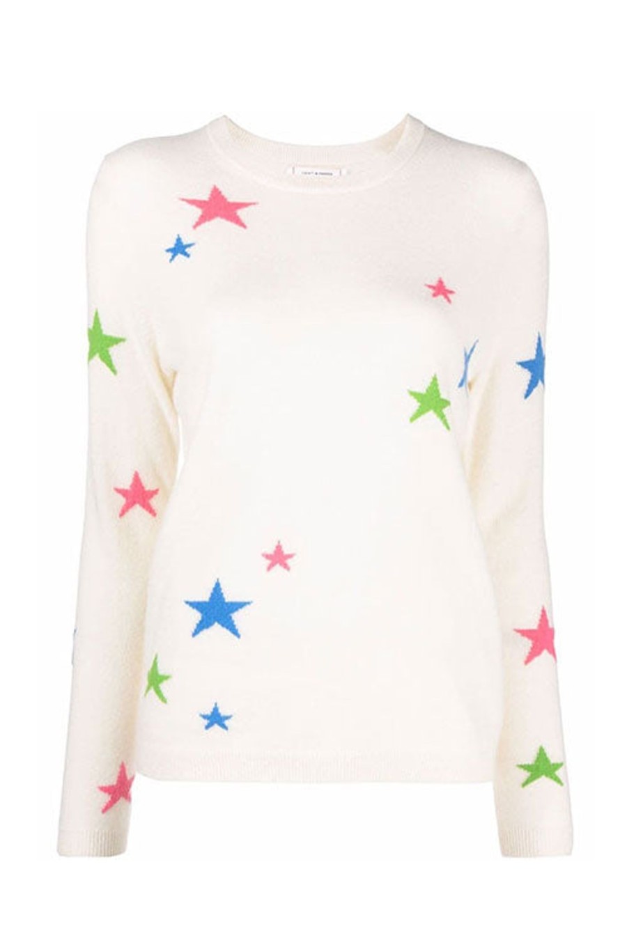 Women CHINTI AND PARKER Knitwear | Star Sweater Cream Multi