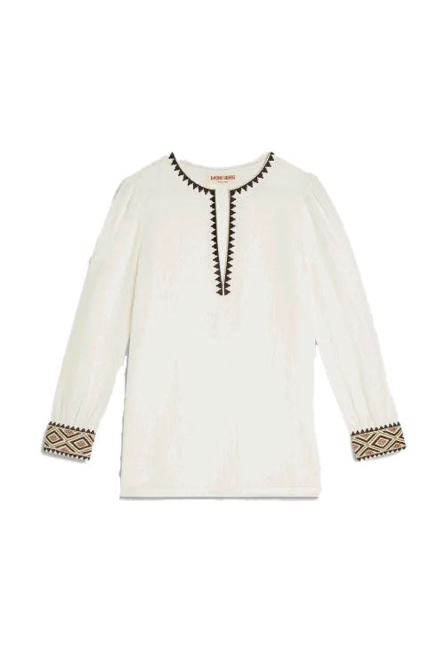 Women EMPORIO SIRENUSE Tops | Kate 2 Paestum Shirt White