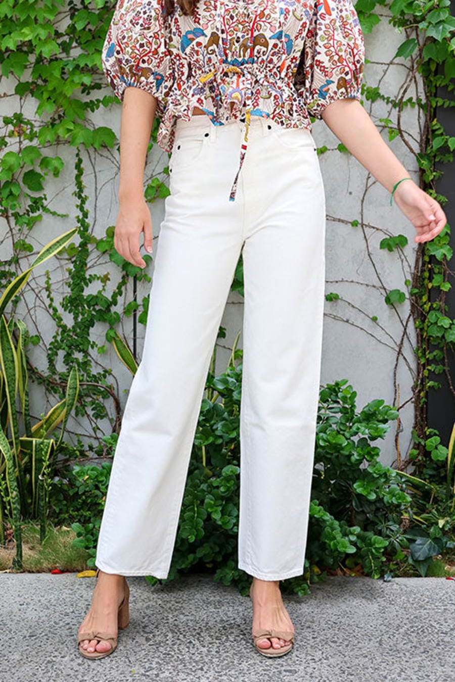 Women SLVRLAKE Jeans | Koko Jean White