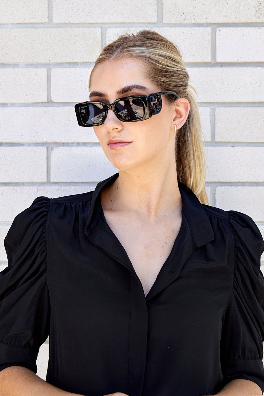 Women GUCCI Sunglasses | Gg1325S Sunglasses Black