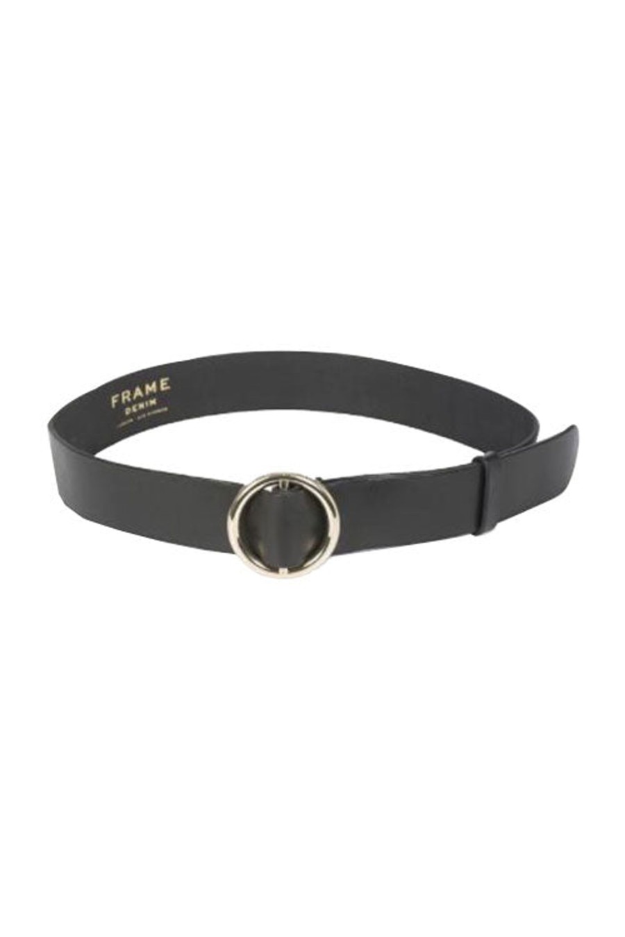 Women FRAME Belts | Le Circle Belt Noir