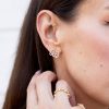 Women YVONNE LEON Earrings | Diamond Elephant Earrings Gold