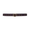 Women FRAME Belts | Grommet Circle Belt Espresso