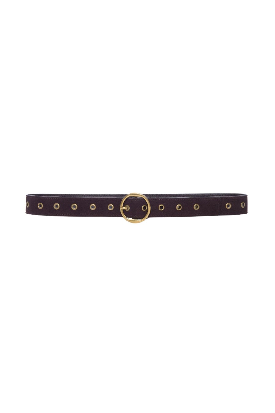 Women FRAME Belts | Grommet Circle Belt Espresso