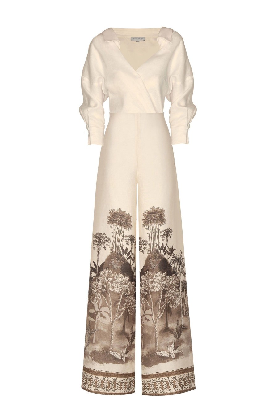 Women ANDRES OTALORA Jumpsuits | Gaita Jumpsuit Taupe