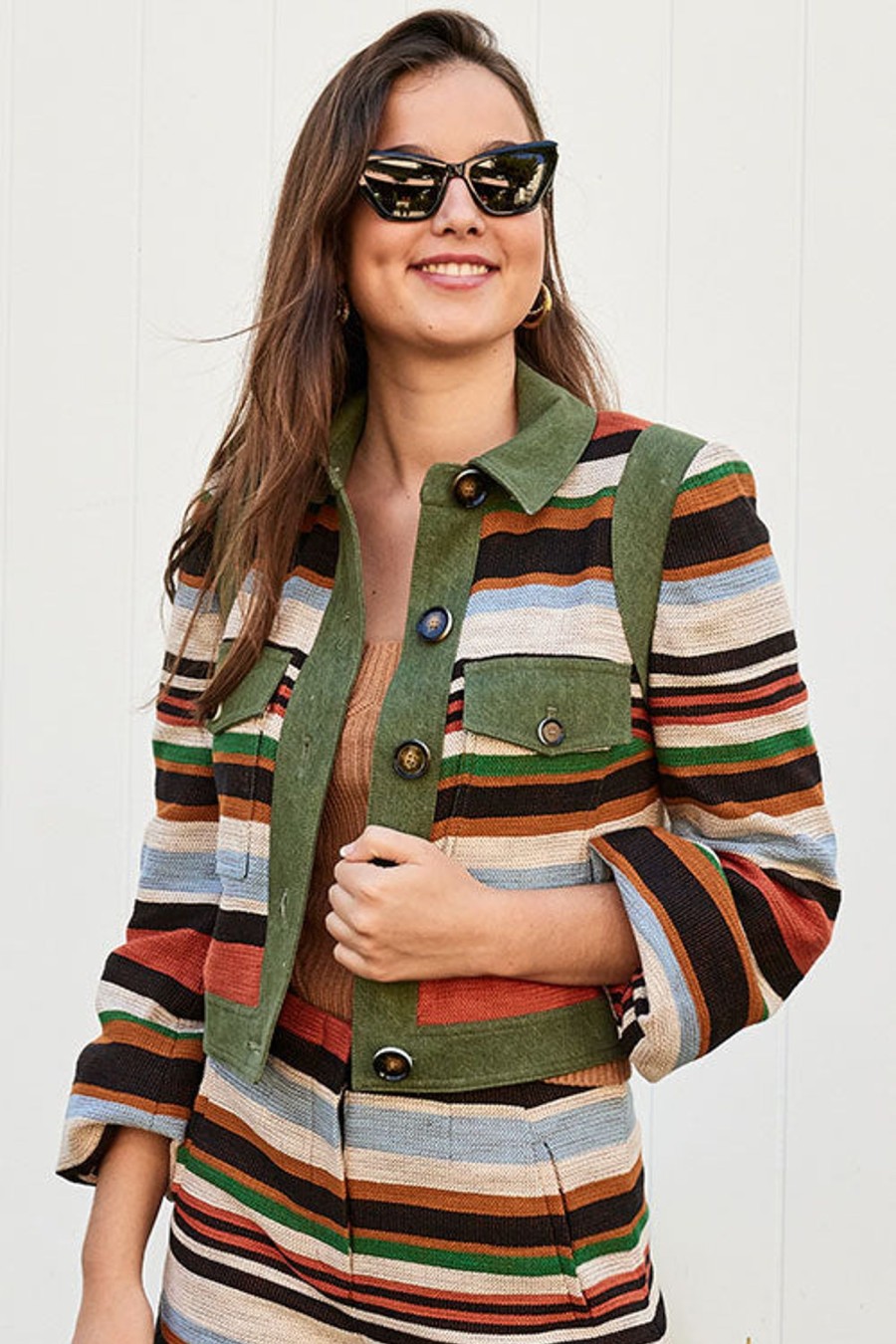 Women VERONICA BEARD Jackets | Lorelei Jacket Multi