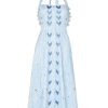 Women TEMPERLEY LONDON Dresses | Valerie Print Strappy Dress Blue