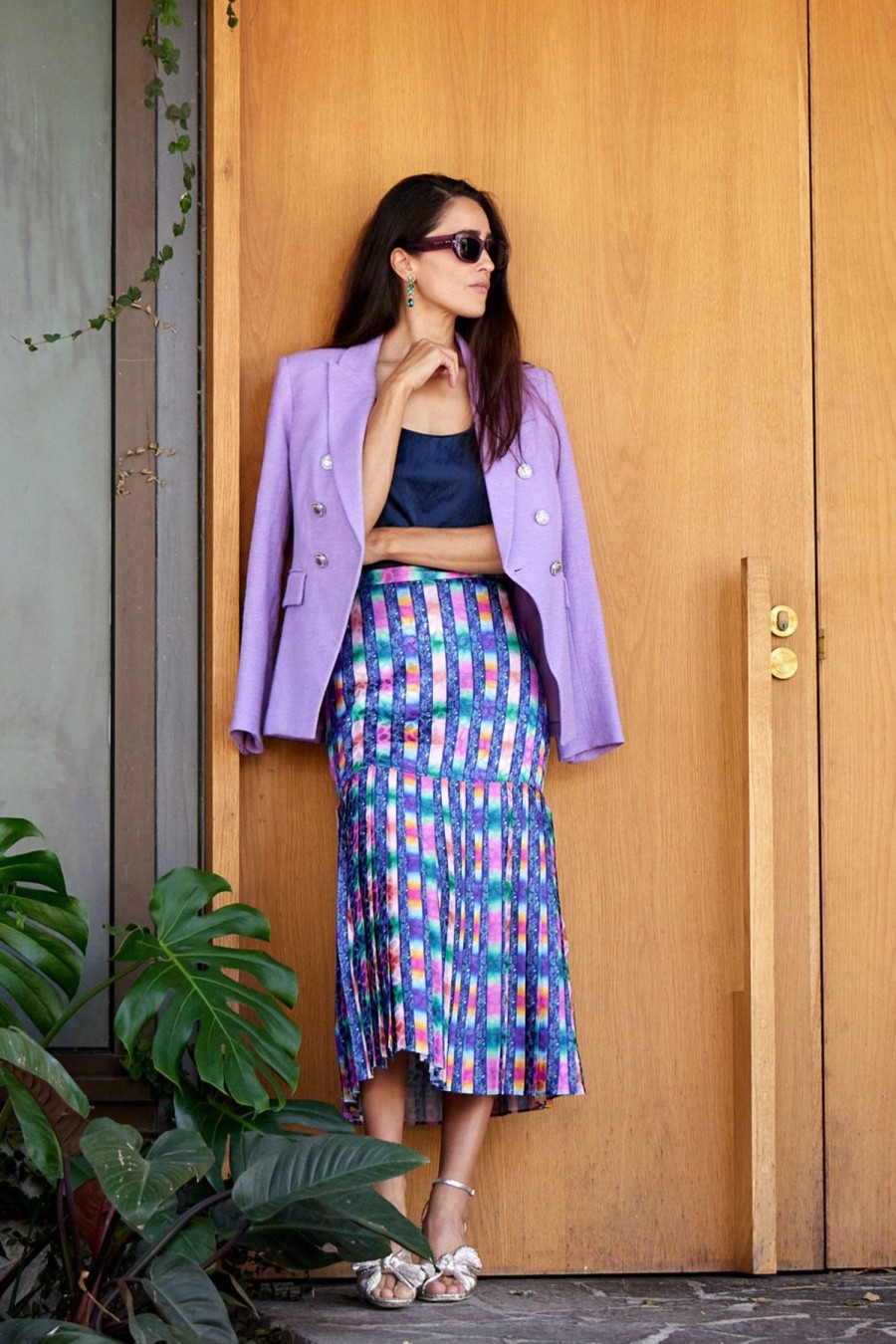 Women SALONI Skirts | Diana-E Skirt Multi