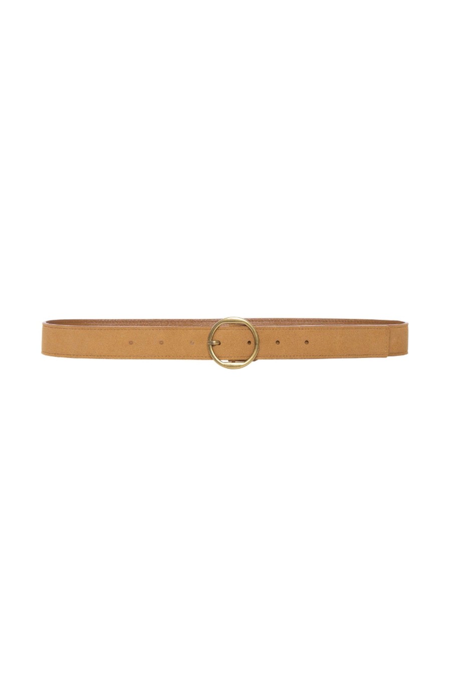 Women FRAME Belts | Circle Belt Tan