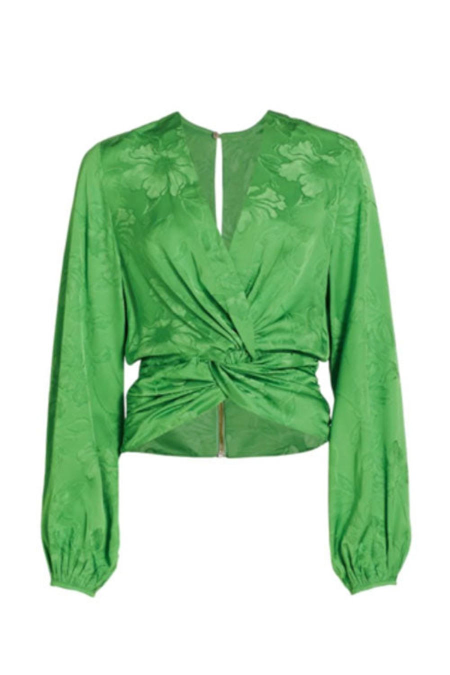 Women SILVIA TCHERASSI Tops | Courtney Blouse Green