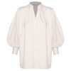 Women ANDRES OTALORA Tops | Geta Blouse White