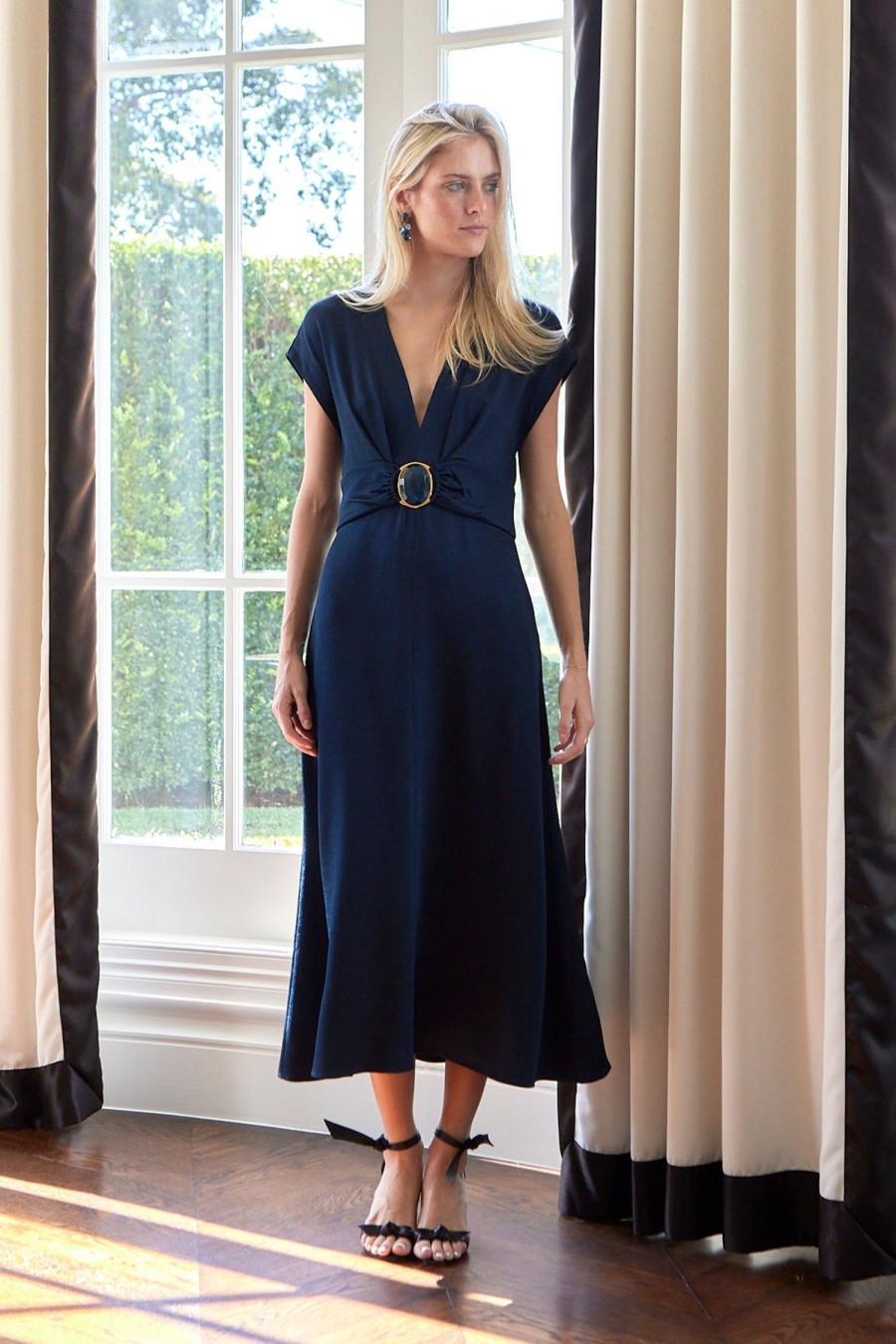 Women SILVIA TCHERASSI Dresses | Emmeline Dress Navy