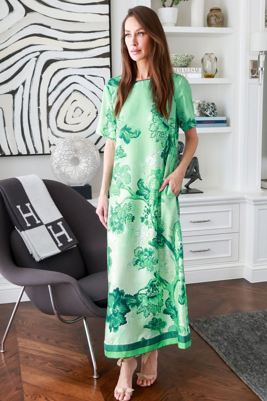 Women F.R.S FOR RESTLESS SLEEPERS Dresses | Criso Dress Green