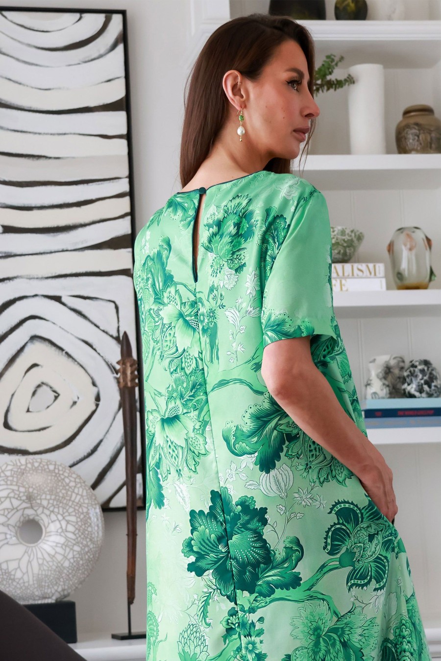 Women F.R.S FOR RESTLESS SLEEPERS Dresses | Criso Dress Green