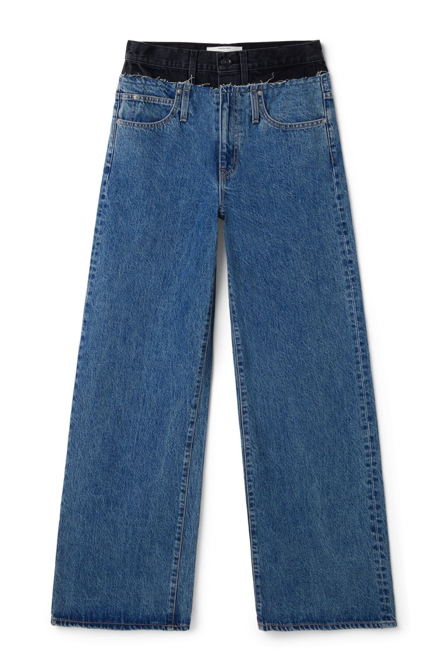 Women SLVRLAKE Jeans | Re-Worked Eva Double Waistband Jean Forbidden Valley