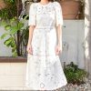 Women SEA Dresses | Blaire Eyelet Dress White