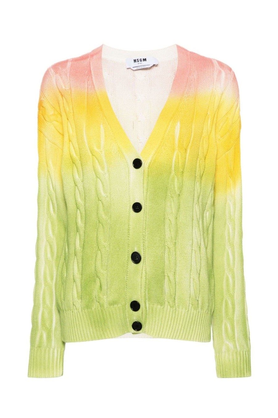 Women MSGM Knitwear | Tie-Dye Sweater Multi