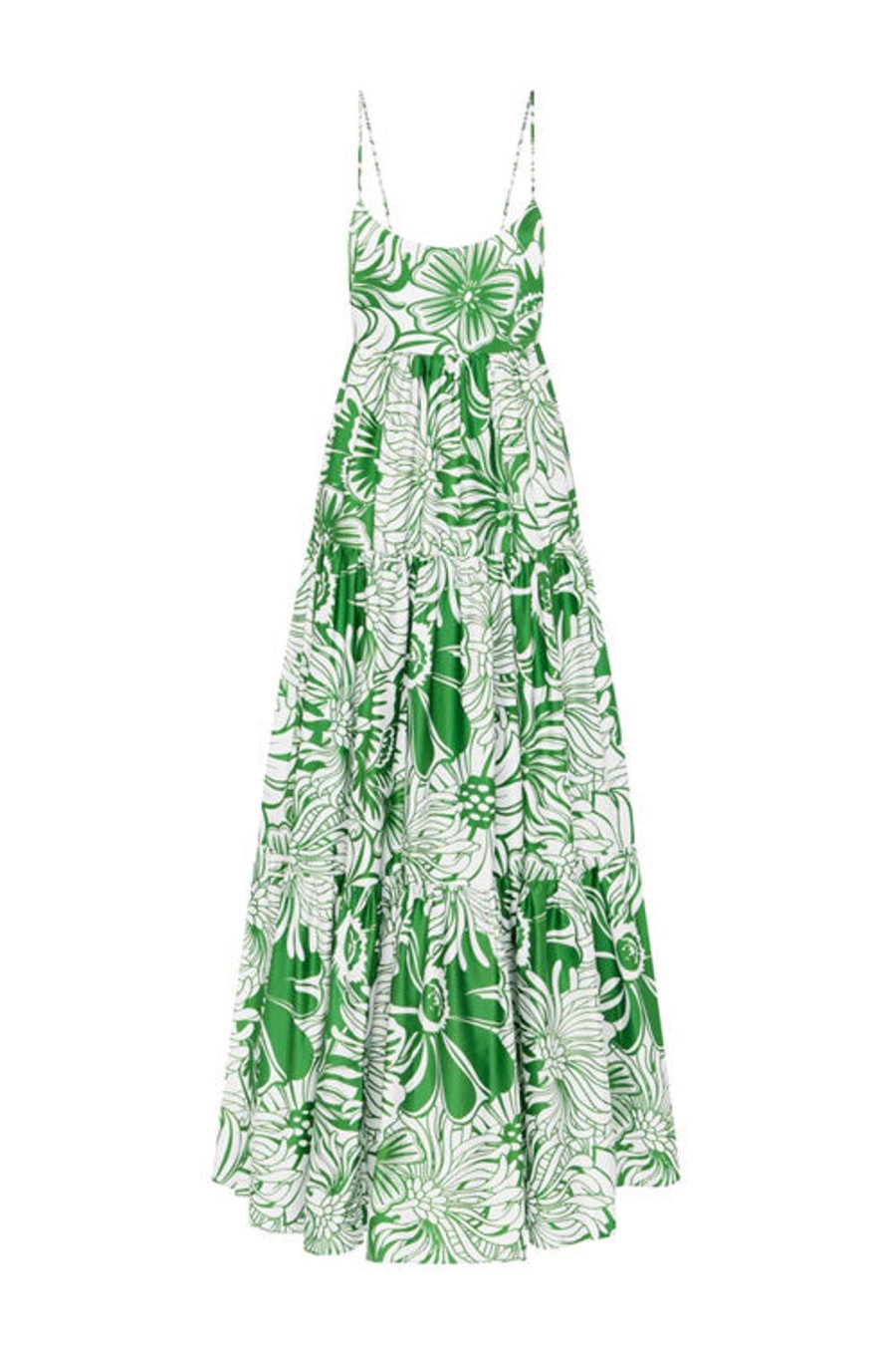 Women BORGO DE NOR Dresses | Merle Dress White/Green