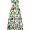 Women BORGO DE NOR Dresses | Dani Linen Dress Multi