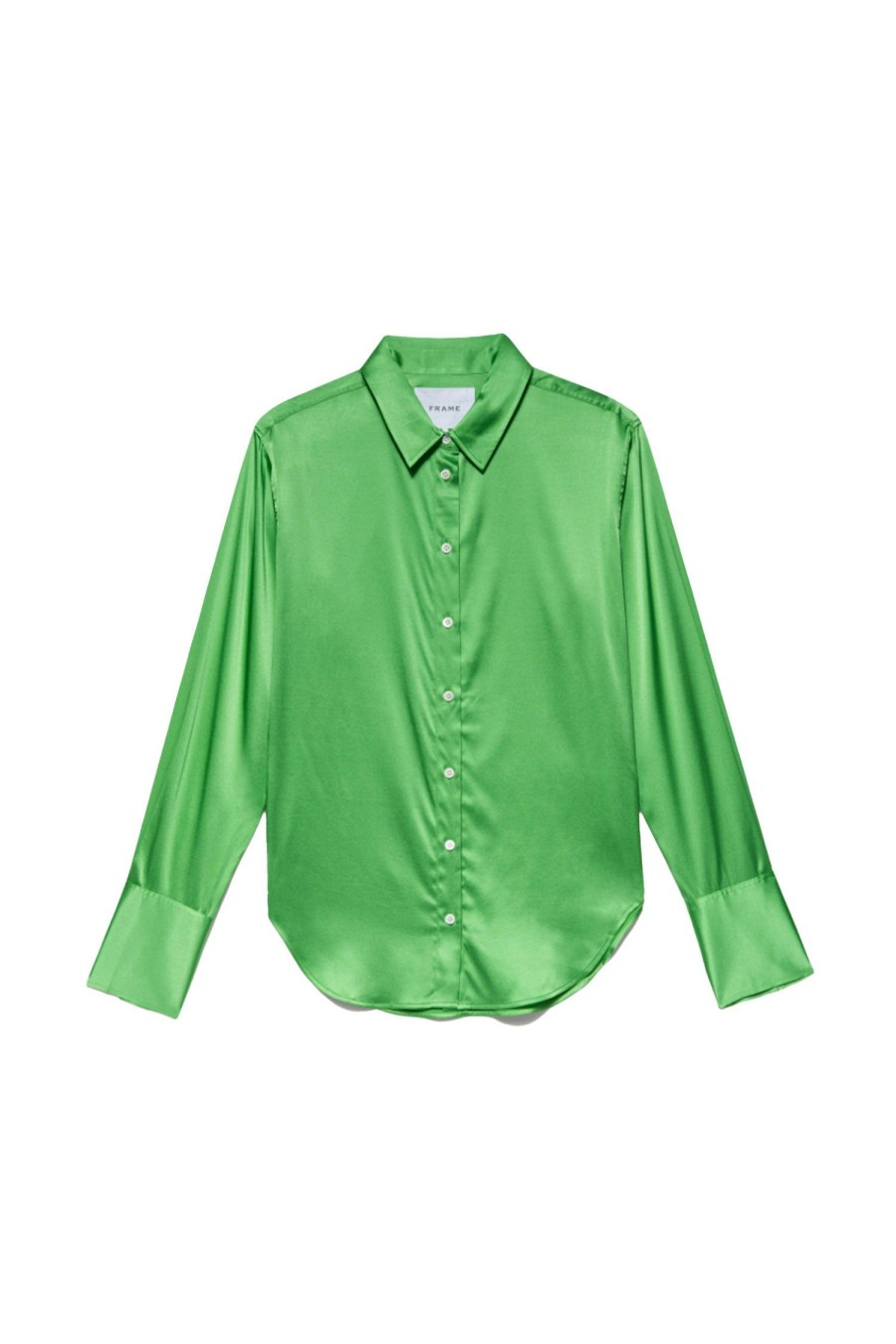 Women FRAME Tops | The Standard Shirt Peridot