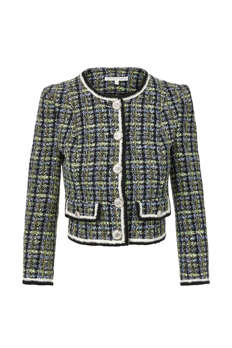 Women VERONICA BEARD Jackets | Ceres Jacket Navy Multi